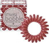 Резинка-браслет для волос Original (Inv_33, 33, утонченный красный, 3 шт) браслет амулет на нити красная нить руна успех красный с чернёным серебром 30 см