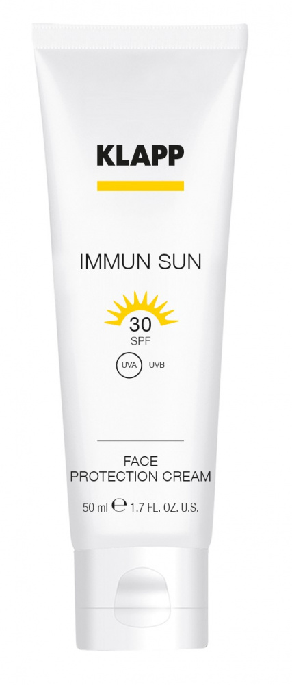 Солнцезащитный крем для лица Immun sun Face Prot. Cream SPF 30