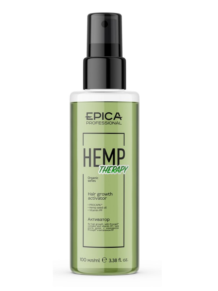 Активатор роста волос Hemp Therapy Organic