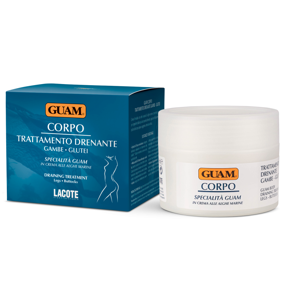 Крем для ног с дренажным эффектом Corpo масло для тела guam corpo с дренажным эффектом для массажа 200 мл