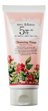 Пенка для умывания с 5 цветами It's Skin 5 Flowers cleansing Foam 