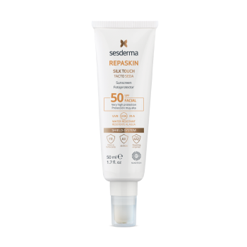 Средство солнцезащитное с нежностью шелка для лица Repaskin Silk SPF 50 Sesderma 50 мл