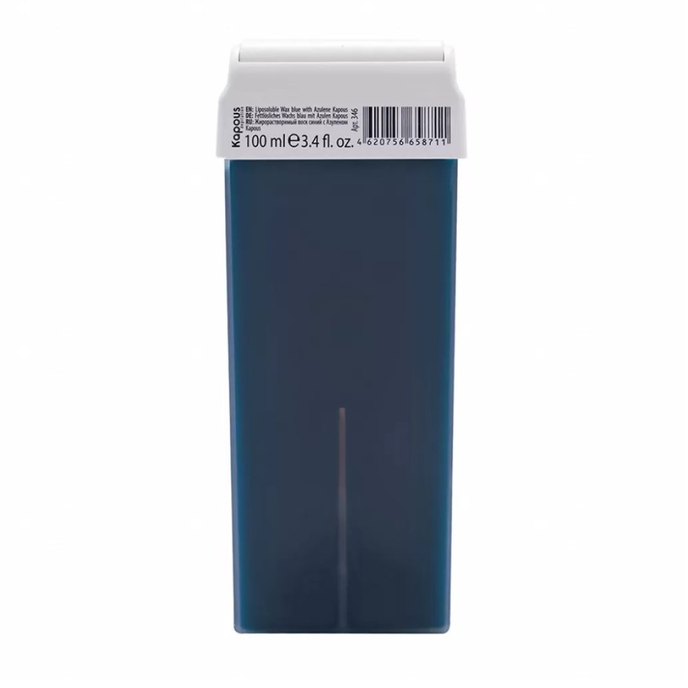 Жирорастворимый воск Синий с Азуленом с широким роликом 302₽