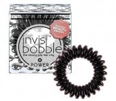 Резинка-браслет для волос Power (Inv_65, 65, черный металлик, 3 шт)