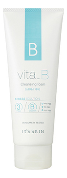 Пенка для умывания с витамином Б - от стресса кожи Vita B cleansing Foam 