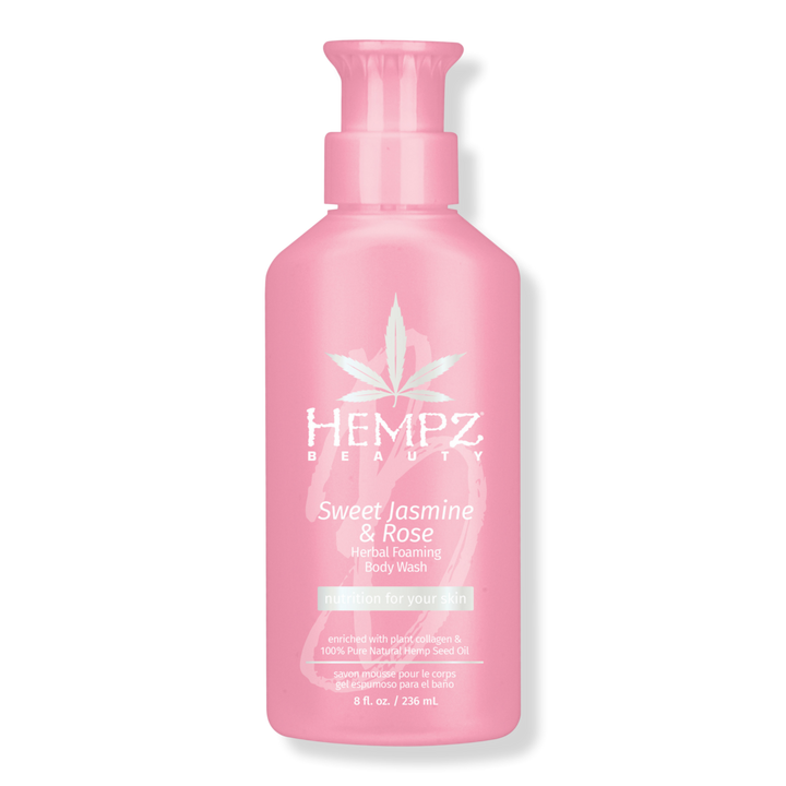 Гель для душа Сладкий Жасмин и Роза Sweet Jasmine & Rose Herbal Foaming Body Wash