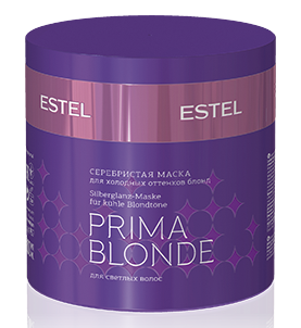 Серебристая маска для холодных оттенков блонд Prima Blond (Estel)