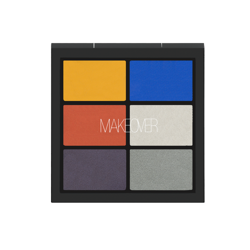 Палетка теней для век 6 оттенков Pro Eyeshadow Palette 6 Color (E108, 08, Love In Casablanca, 4*0,8 г) mac палетка pro palette small compact