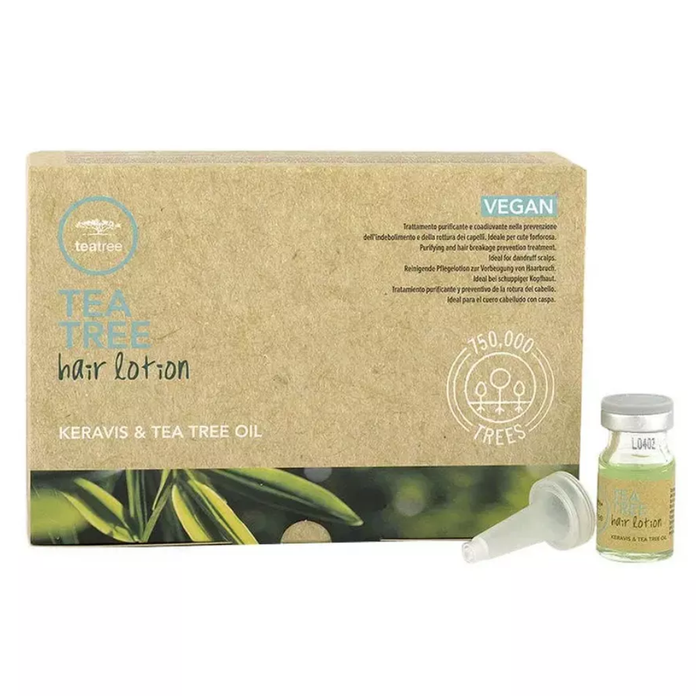 Регенерирующие ампулы против выпадения волос для всех типов волос Tea Tree Hair Lotion