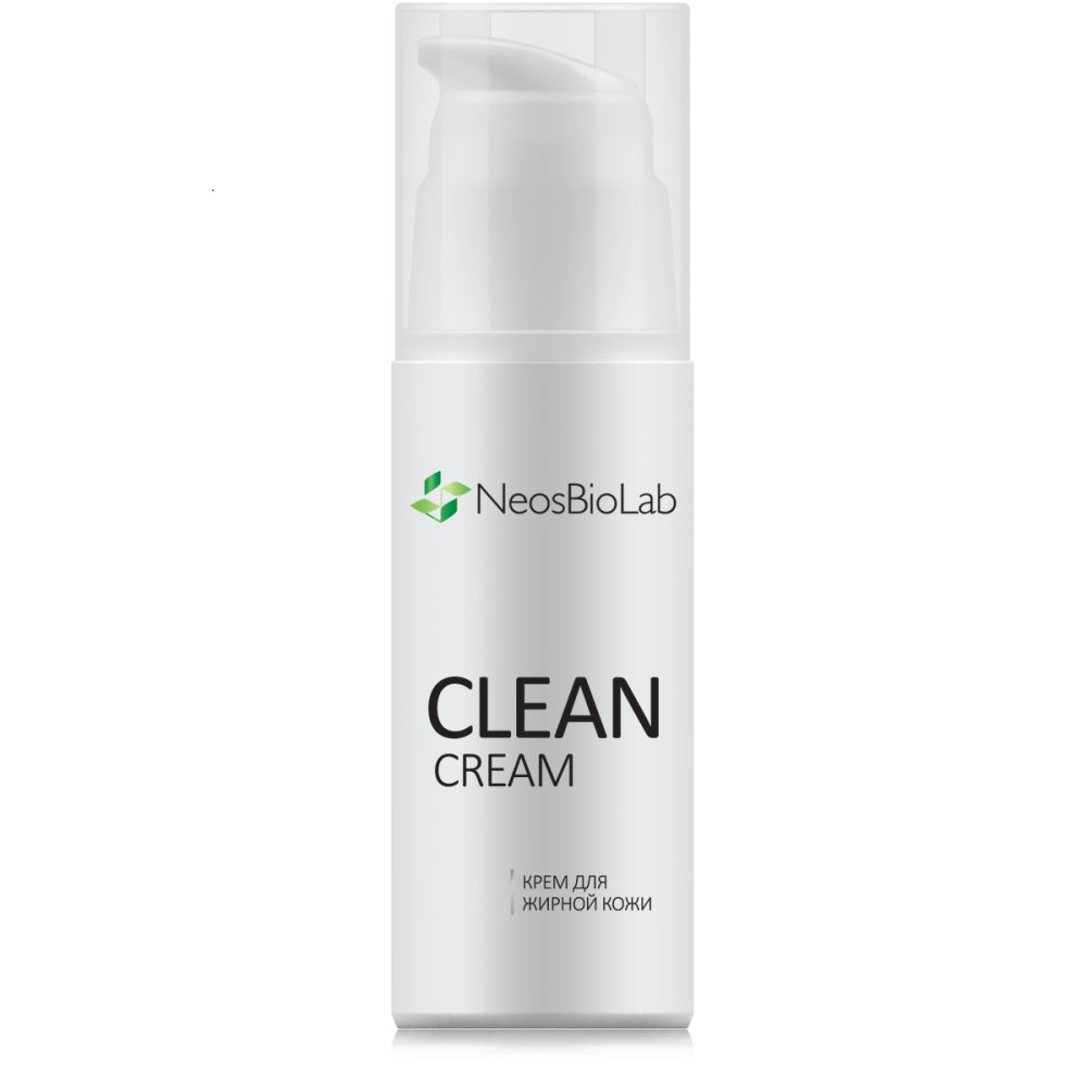 Крем для жирной кожи Clean Cream очищающий тоник для любого типа кожи premium clean 5550254 150 мл