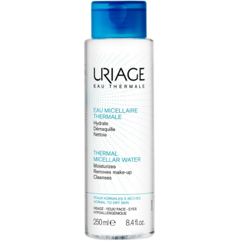 Очищающая мицеллярная вода для сухой и нормальной кожи (Uriage)