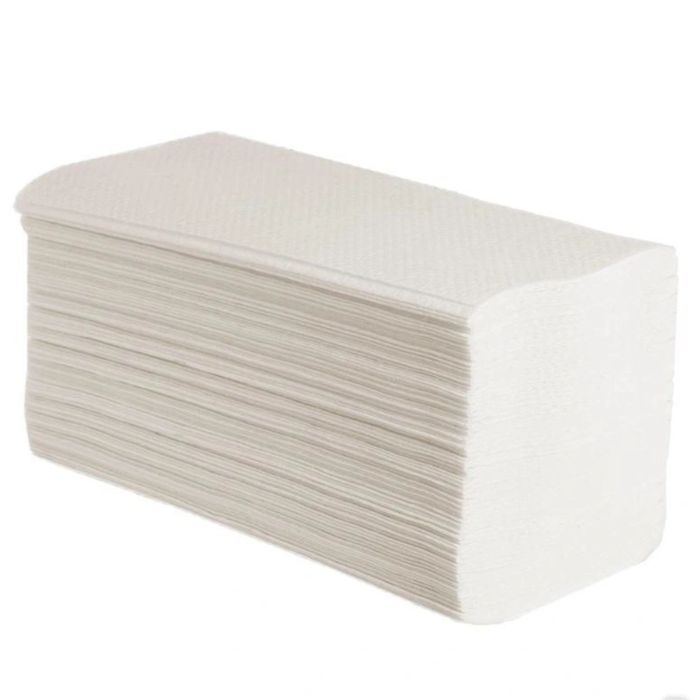 Бумажные полотенца Евро стандарт Белые 22х24 см