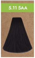 Перманентная краска для волос Permanent color Vegan (48132, 5.11 5AA, насыщенный пепельный светло-каштановый, 100 мл)