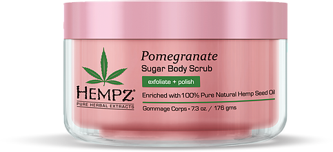 Скраб сахарный для тела Гранат Pomegranate Herbal Sugar Scrub