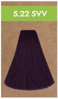Перманентная краска для волос Permanent color Vegan (48172, 5.22 5VV, насыщенный фиолетовый светло-каштановый, 100 мл)