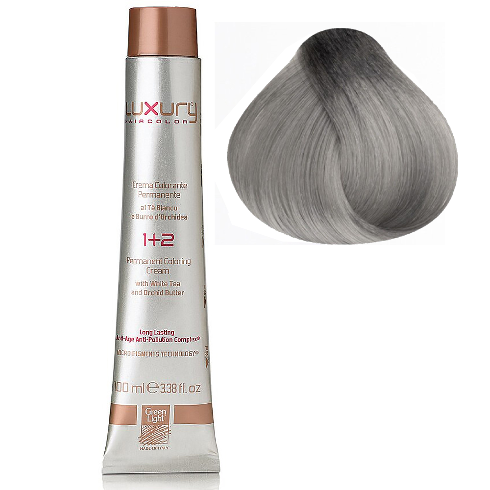 Стойкая крем-краска Очень светлый металлический блонд 9111 Luxury Hair Color Very Light Metallic Blond 1292₽