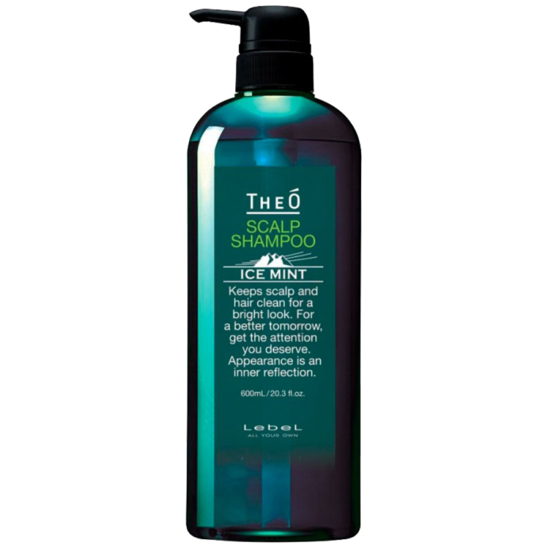 Шампунь Theo Scalp Shampoo Ice Mint (1207, 600 мл) шампунь многофункциональный lebel theo scalp shampoo 600 мл
