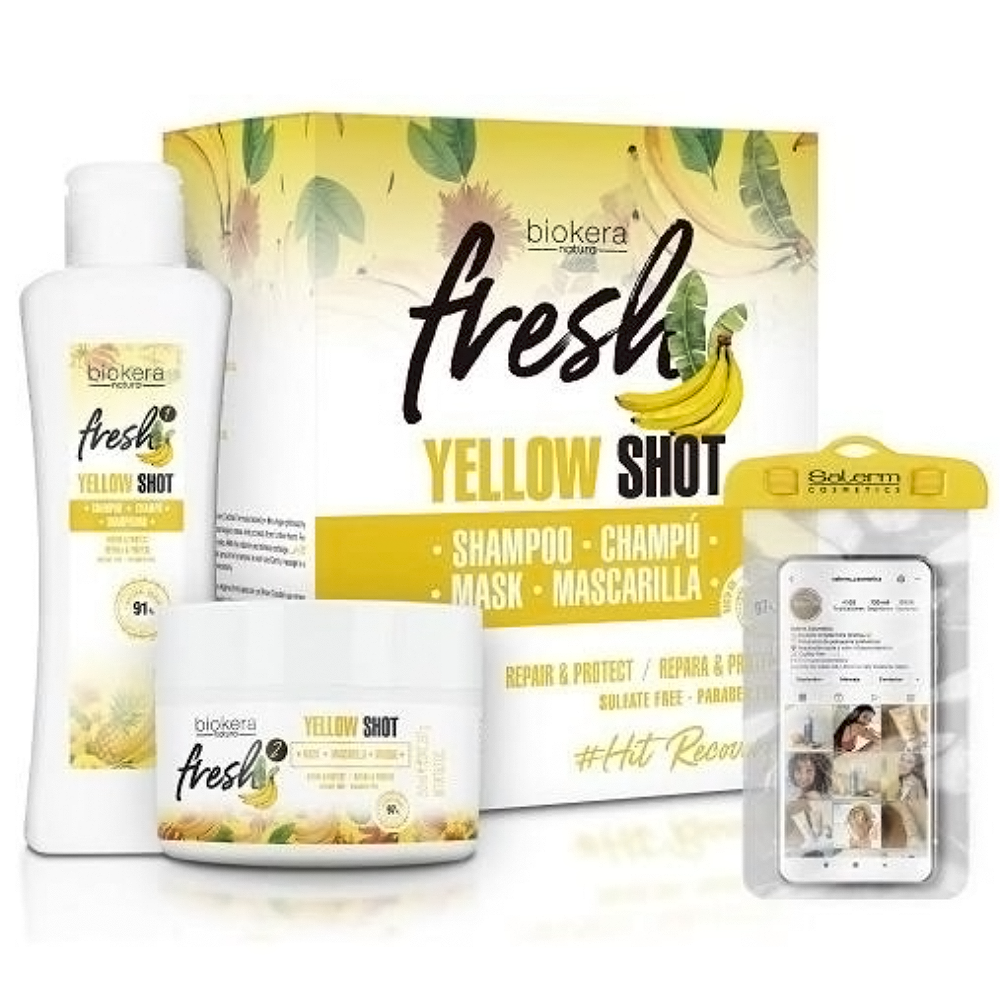 Набор Biokera Fresh Yellow davidoff cool water women ice fresh 100