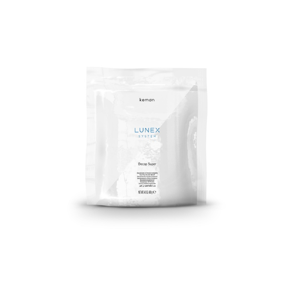 Порошок универсальный с косметическим маслами для бережного осветления Lunex Decap Super обесцвечивающая пудра lunex super powder