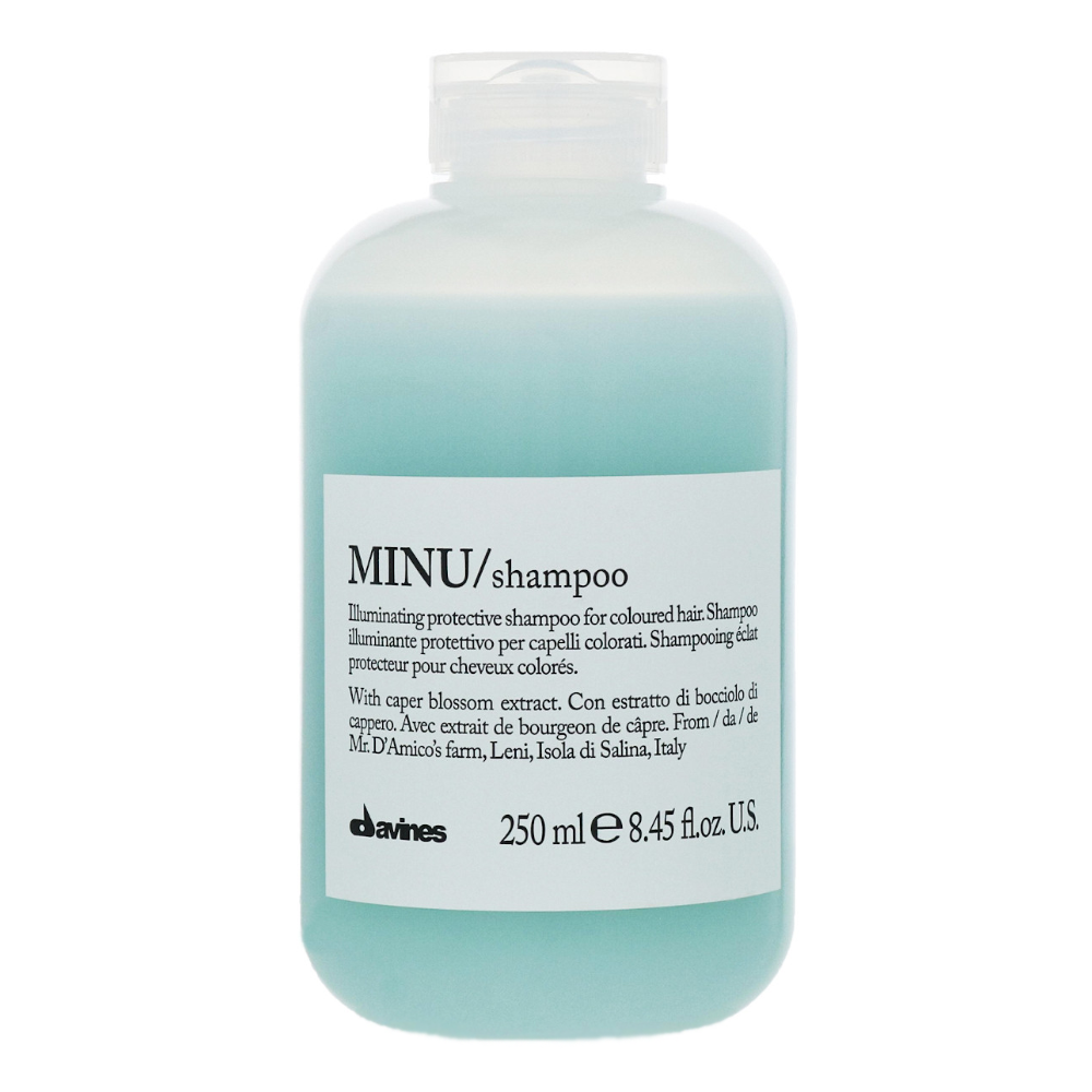 Защитный шампунь для сохранения косметического цвета волос Minu Shampoo (75056, 250 мл) ducray sensinol shampoo шампунь защитный физиологический 200 мл