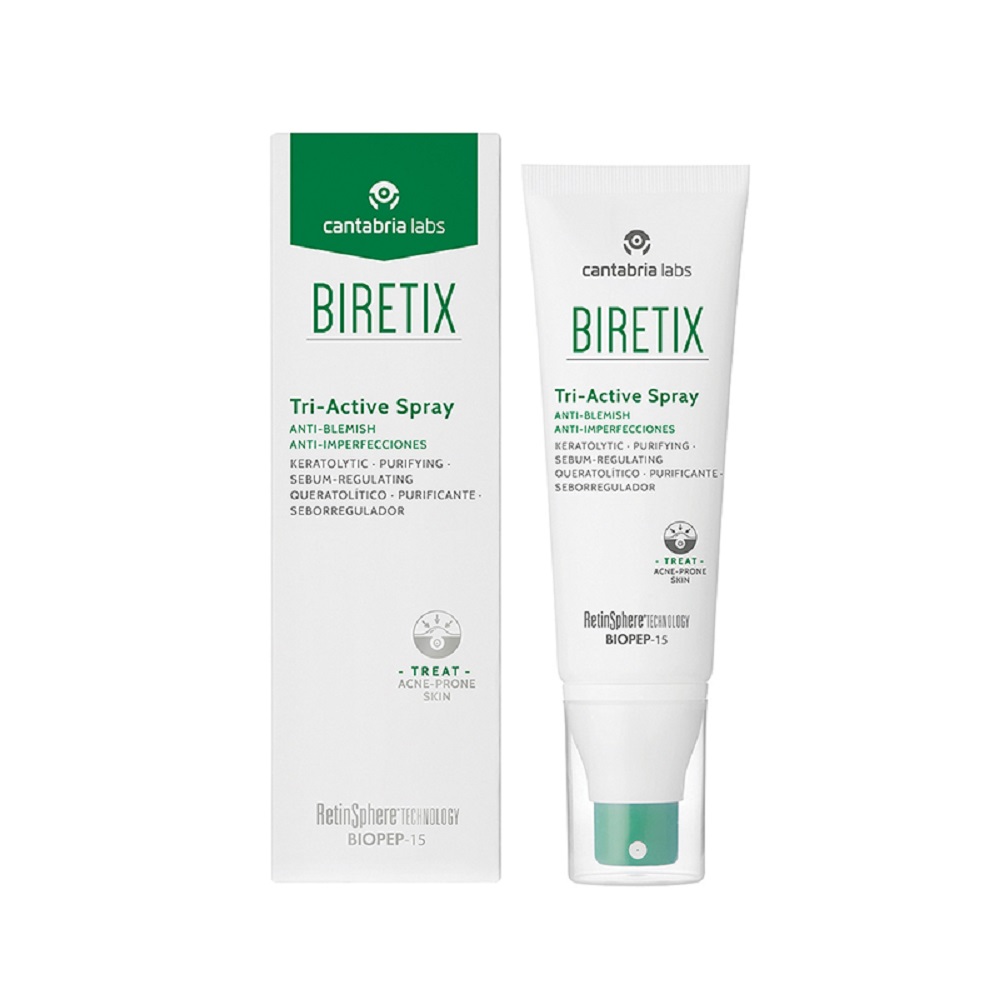 Спрей три-актив анти-акне Biretix Tri-Active Spray Anti-Blemish витрум витамин актив д3 р р масл фл доз 10мл спрей