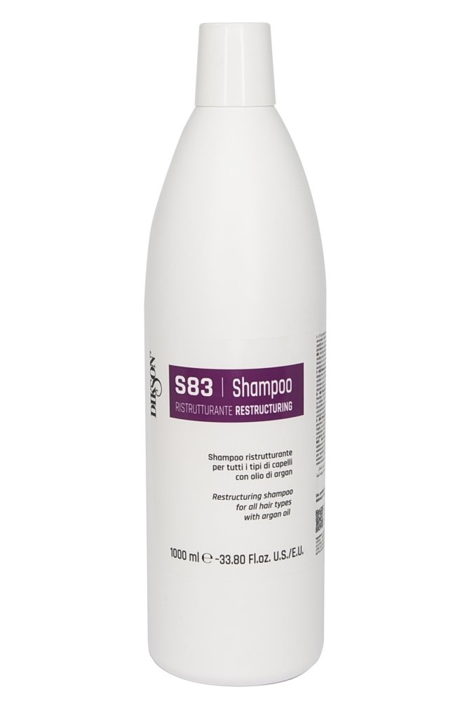 Восстанавливающий шампунь для всех типов с аргановым маслом Shampoo Ristrutturante S83
