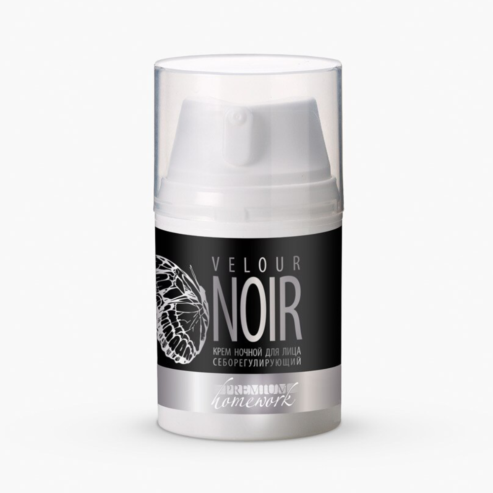 Крем ночной себорегулирующий Velour Noir amouroud elixir noir illumine 75