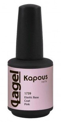 Эластичное базовое покрытие розовое Elastic Base Coat Pink