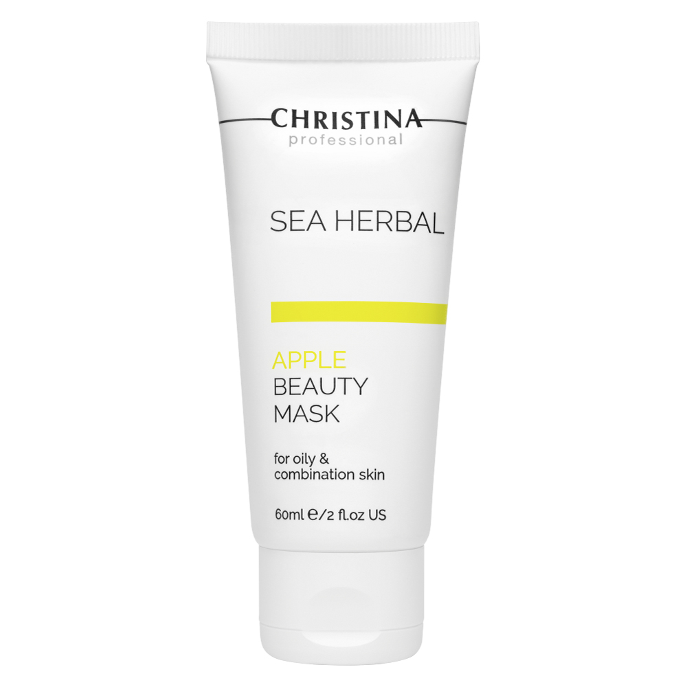 Яблочная маска красоты для жирной и комбинированной кожи Sea Herbal Beauty Mask Green Apple (60 мл)