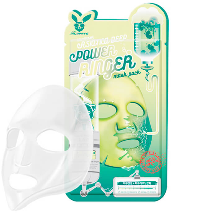 Омолаживающая маска для лица на основе центеллы Centella Asiatika Deep Power Ringer Mask Pack