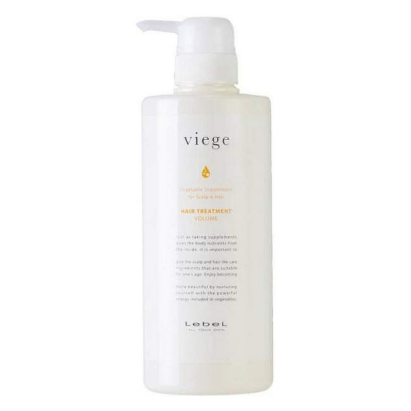 Маска для объема волос Viege Treatment Volume (5703, 600 мл) маска для глубокого увлажнения волос lebel viege treatment soft 240 мл