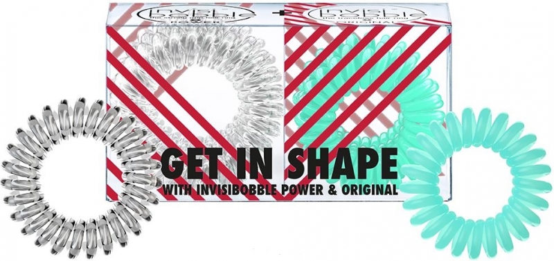 Набор резинок для волос Invisibobble Power & Original Get in Shape (2x3 шт) 