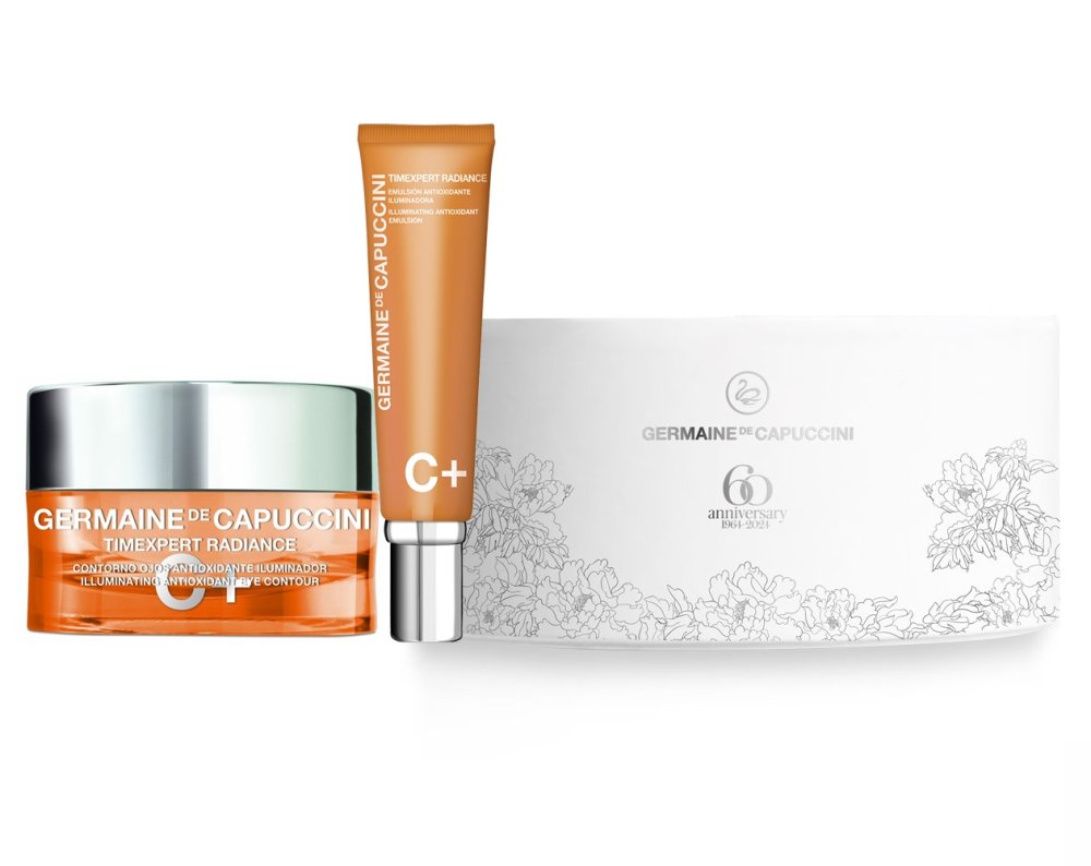 Набор 60th Anniversary - Skin Care Ritual TE Radiance C+ Антивозрастные эмульсии