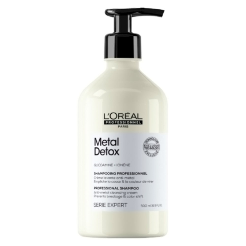 Очищающий крем-шампунь Serie Expert Metal Detox Shampoo