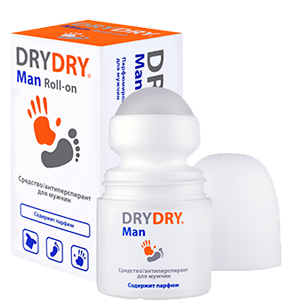 Мужской антиперспирант от потоотделения Dry Dry Man