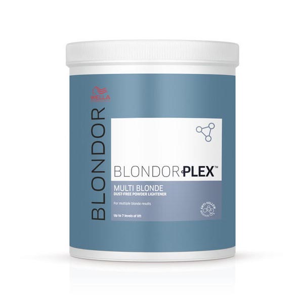 Обесцвечивающая пудра без образования пыли Blondor Plex (800 г) премиальная универсальная обесцвечивающая пудра progress