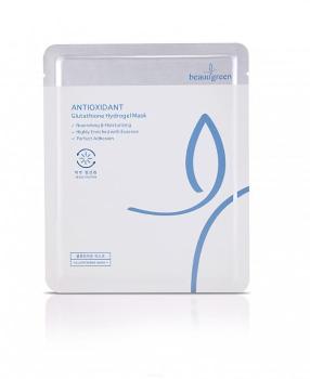 Гидрогелевая антиоксидантная маска с Глутатионом Glutathione Hydrogel Mask BeauuGreen 30 мл