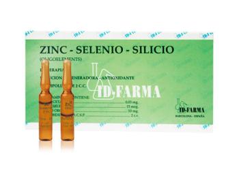 Олигоэлементы Цинк-Селен-Кремний Zinc-Selenio-Silicio IDFarma 2 мл ампулы