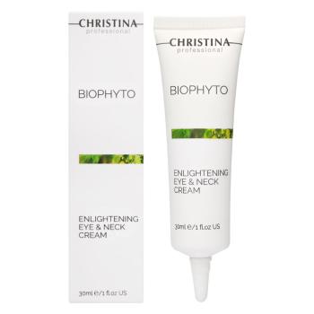 Осветляющий крем для кожи вокруг глаз и шеи Bio Phyto Enlightening Eye and Neck Cream Christina 30 мл