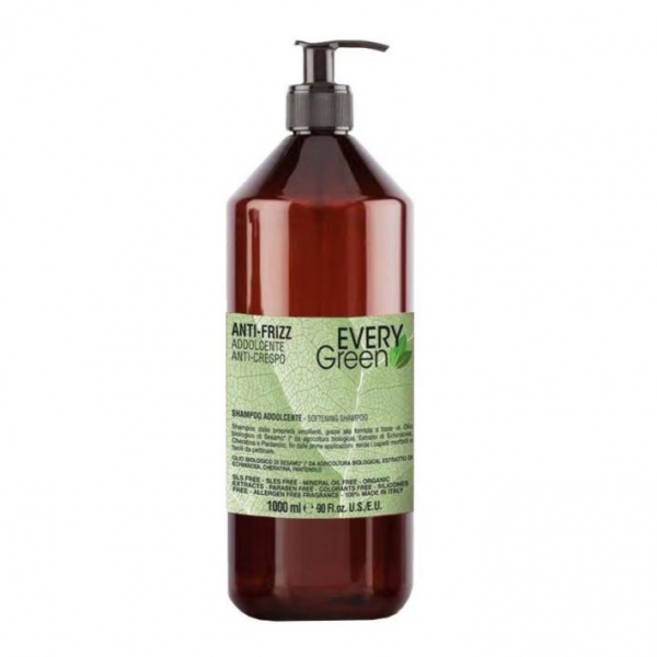 Шампунь для вьющихся волос Anti-frizz shampoo idratante (5208, 500 мл) шампунь dikson every green anti frizz idratante 500 мл