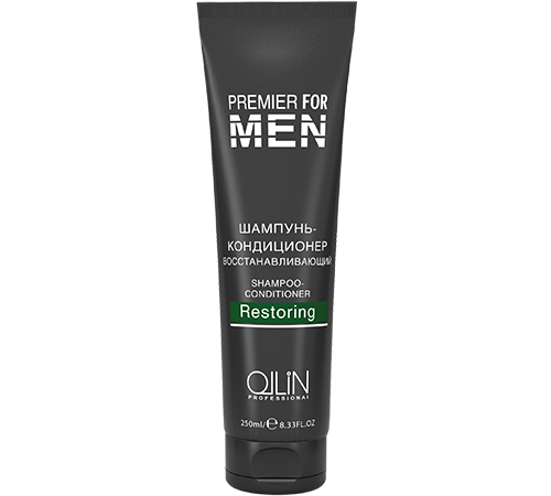 Восстанавливающий шампунь-кондиционер Shampoo-Conditioner Restoring Premier For Men
