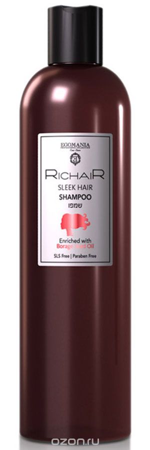 Шампунь для гладкости и блеска волос Richair