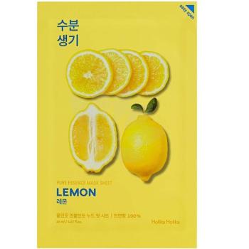 Тонизирующая тканевая маска с лимоном Holika Holika Pure Essence Mask Sheet Lemon Kosmetika-proff.ru