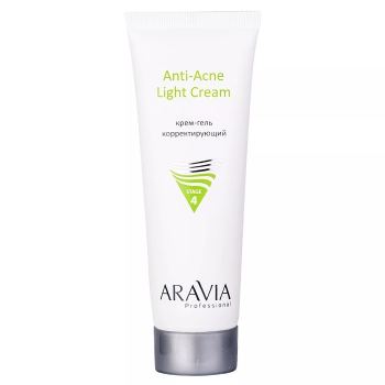 Крем-гель корректирующий для жирной и проблемной кожи Anti-Acne Light Cream Aravia 50 мл