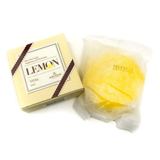 Витаминизированное мыло с экстрактом лимона The Skin House
