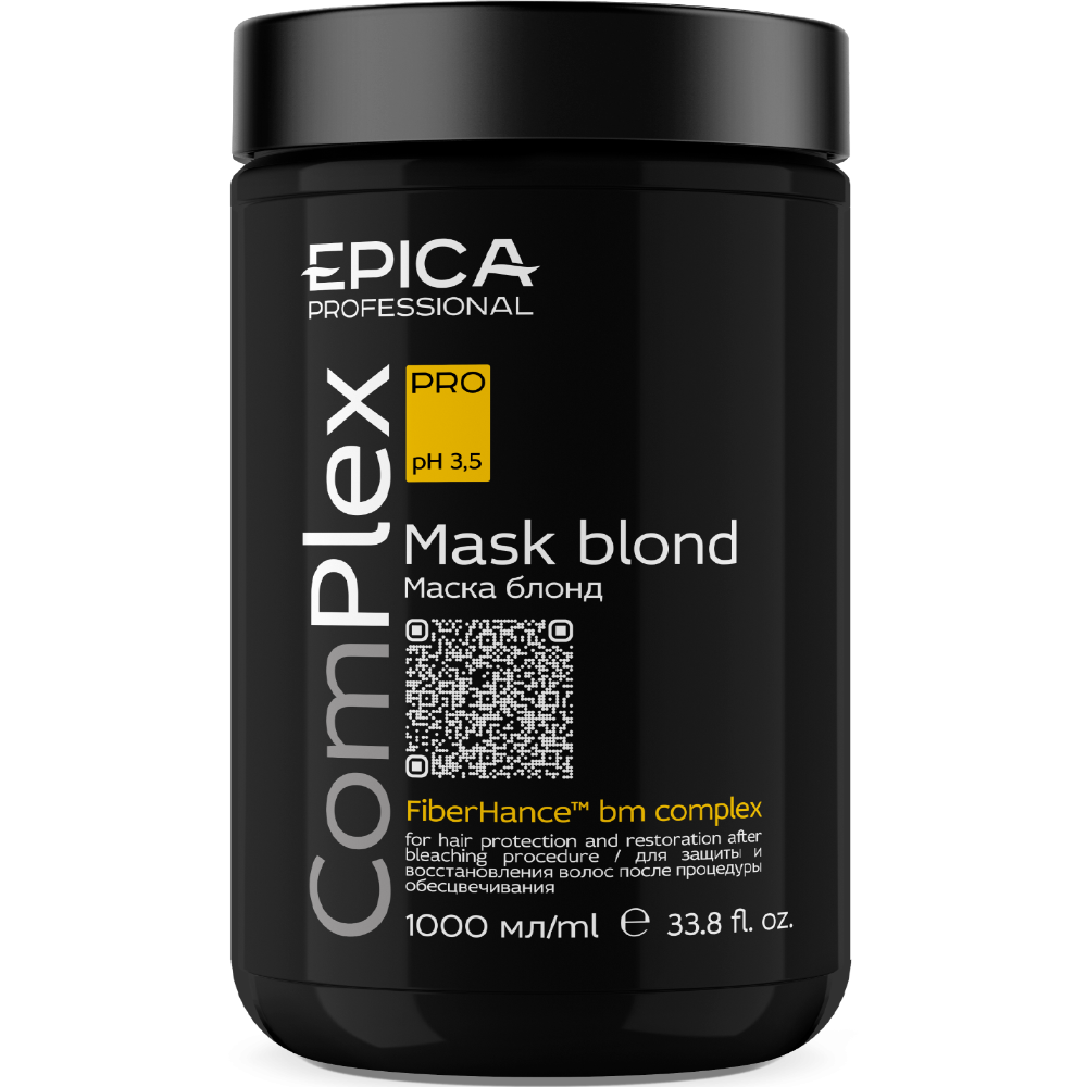 Маска для защиты волос после процедуры обесцвечивания ComPlex PRO маска с золотой текстурой для восстановления волос serie expert absolut repair golden e3562700 500 мл