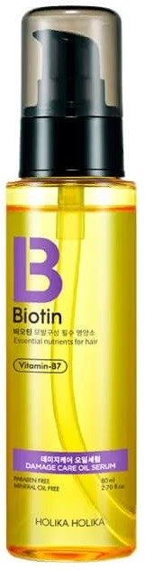 Масляная сыворотка для волос Holika Holika Biotin Damagecare Oil Serum