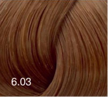 Перманентный крем-краситель для волос Expert Color (8022033103765, 6/03, темно-русый натурально-золотистый, 100 мл) 11 25 краситель перманентный iq color dewal cosmetics