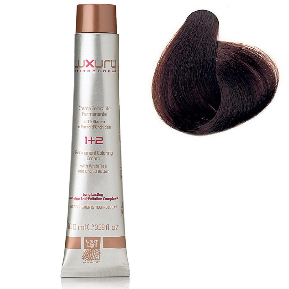 Стойкая крем-краска Кариока коричневый 4.23 Luxury Hair Color Carioca Brown 4.23 escada fiesta carioca 50
