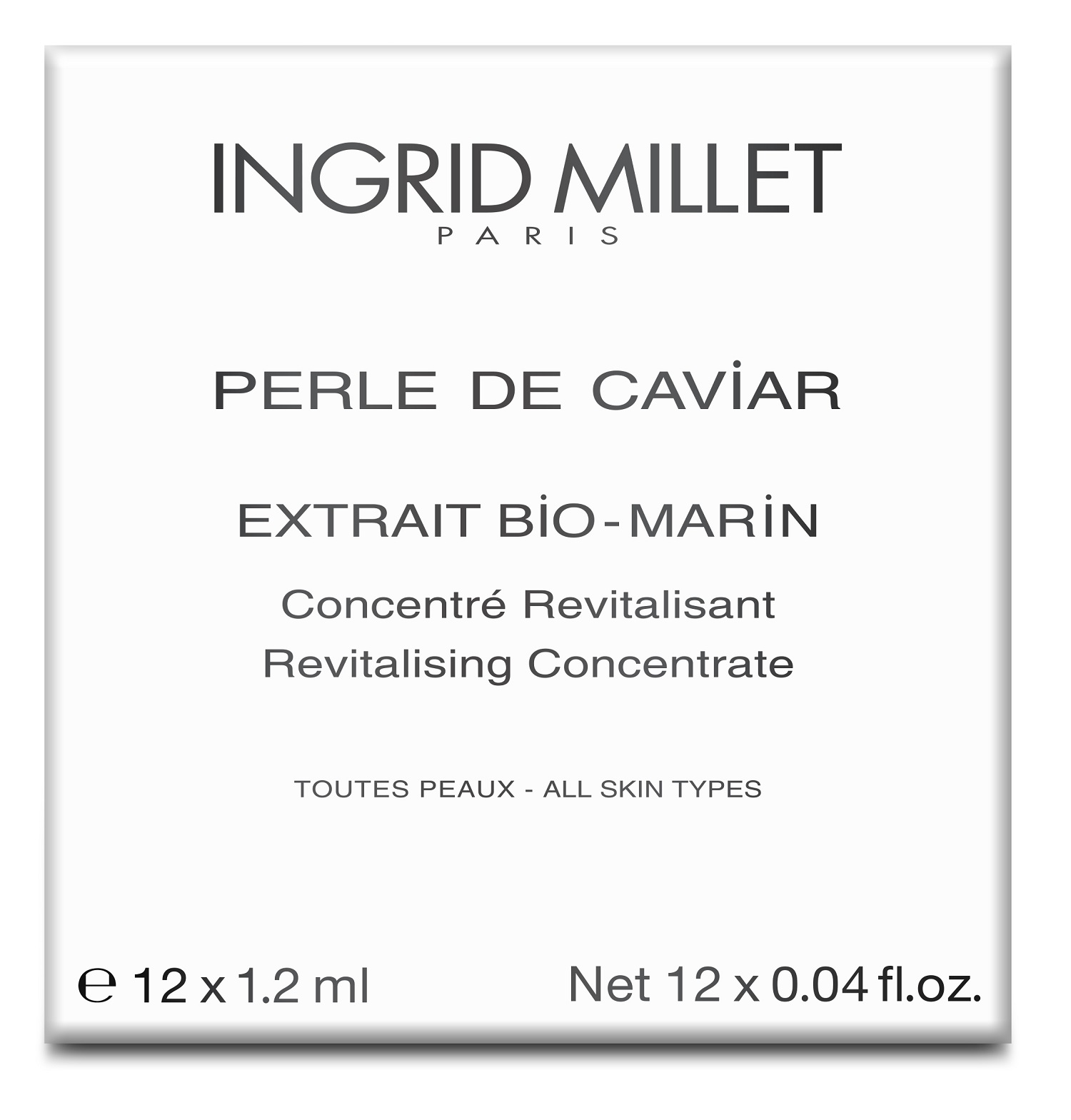 Восстанавливающий концентрат Perle De Caviar Extrait Bio Marin 12 flaconnettes